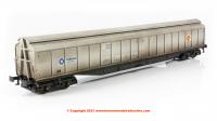 5023 Heljan IWB Cargowaggon number 83 70 279 5 306 in Colas Tarmac Grey livery - weathered